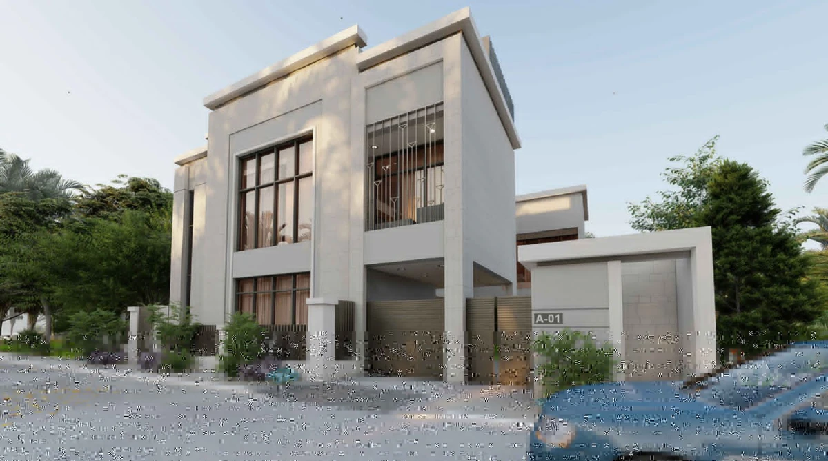 تشطيبات داخلية وخارجية لفيلا سكنية خاصة